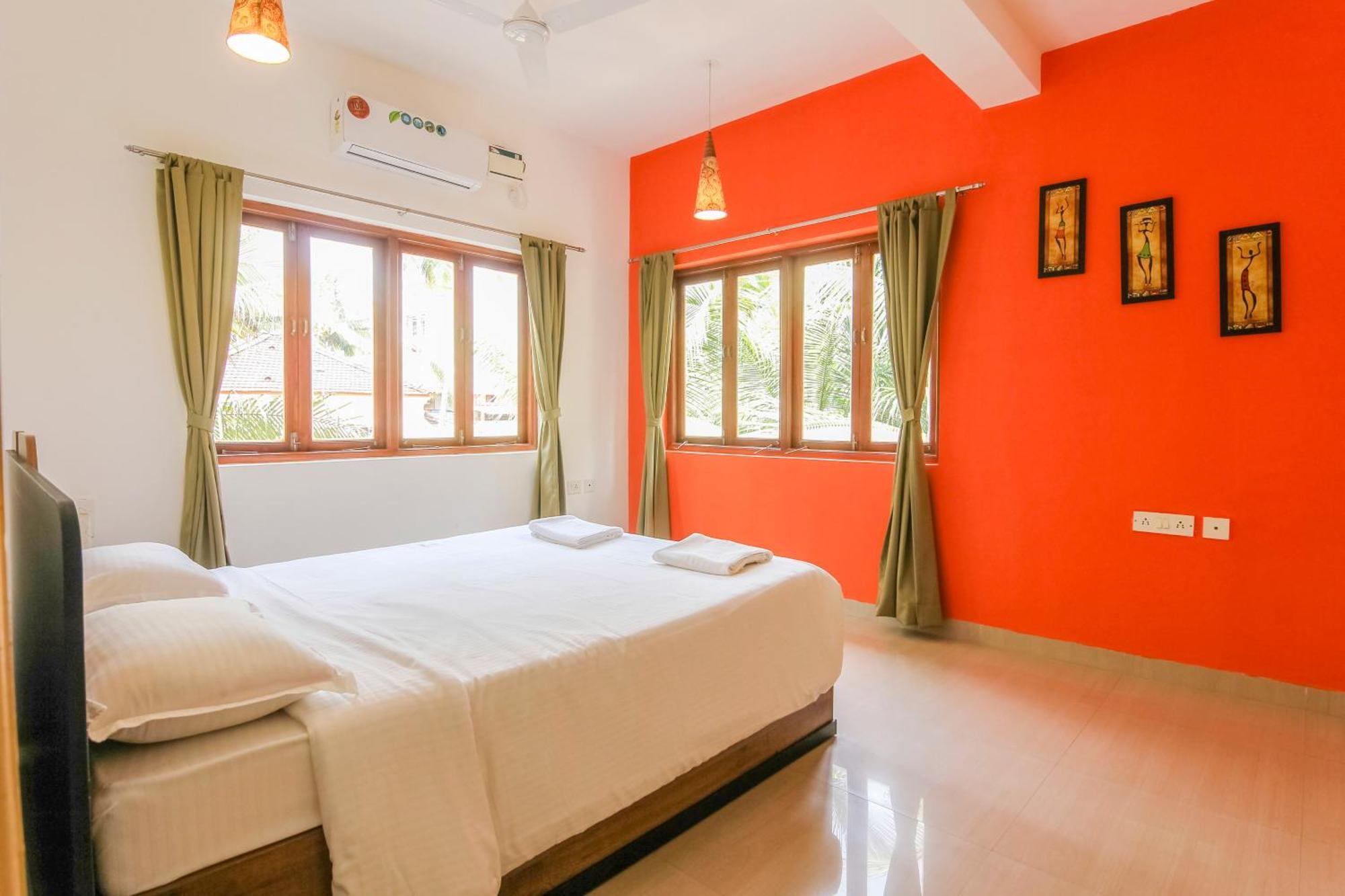 Rainforest - Casa Azure 5 Min Walk To The Beach Calangute Bagian luar foto