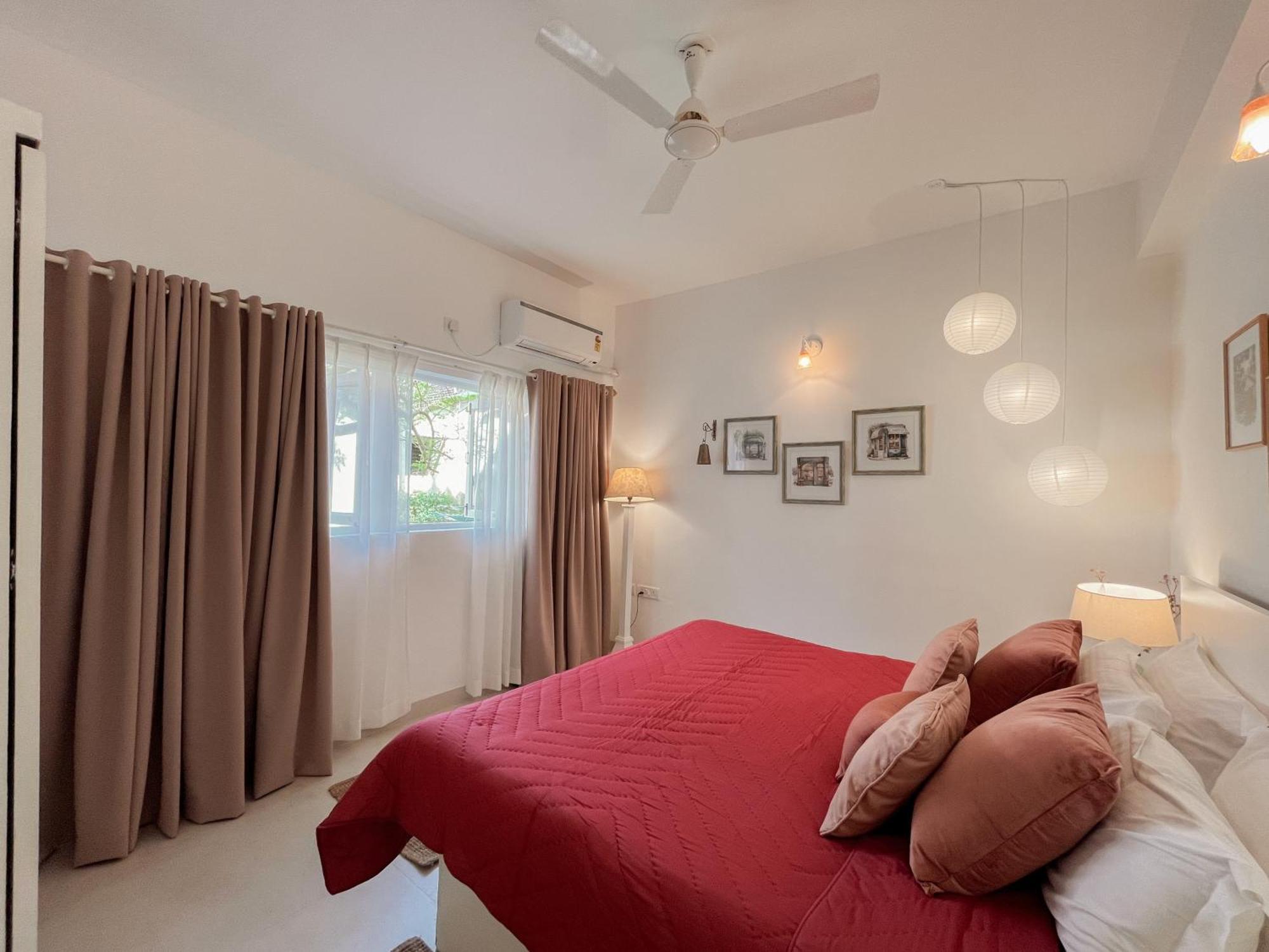 Rainforest - Casa Azure 5 Min Walk To The Beach Calangute Bagian luar foto