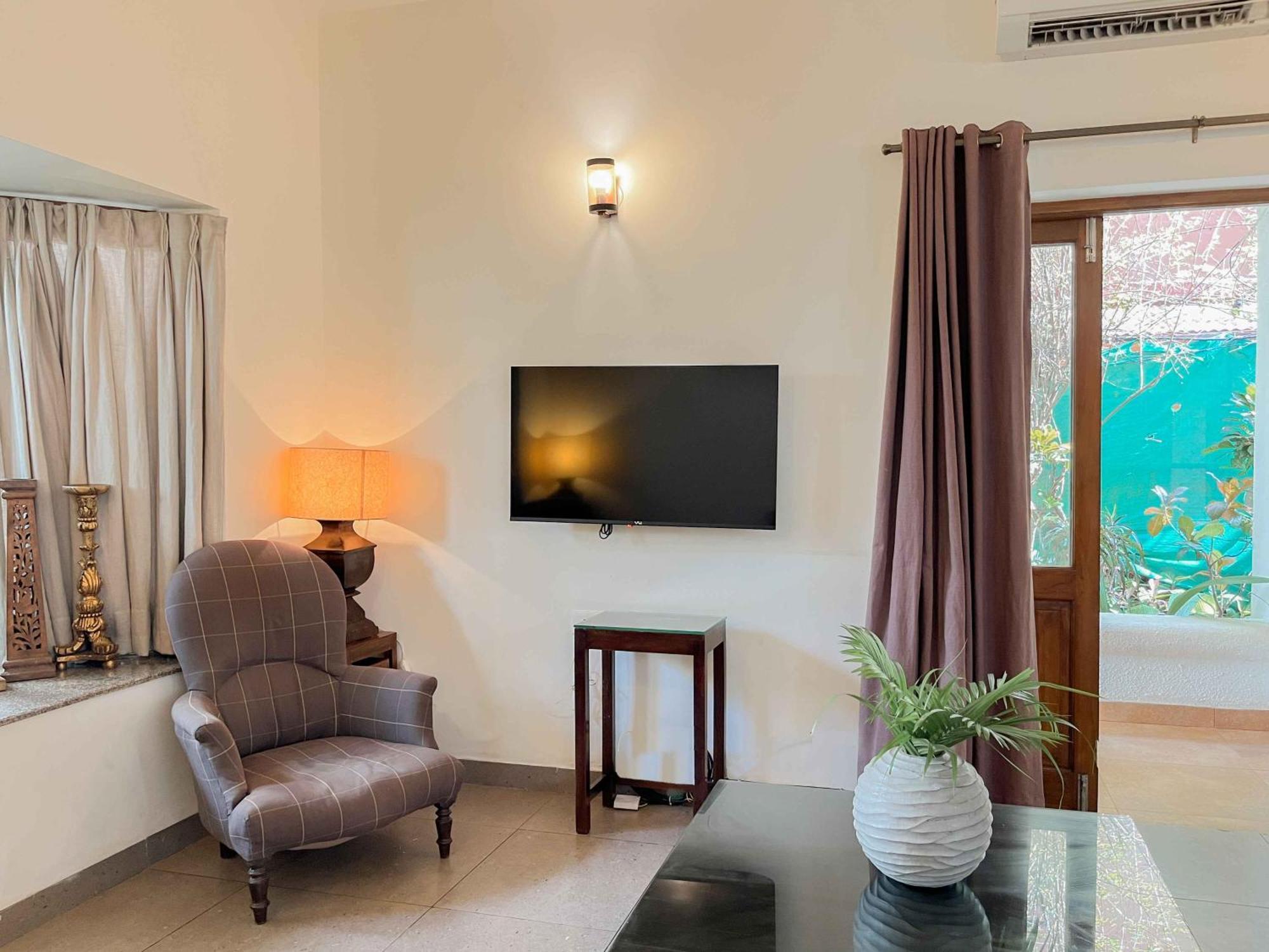Rainforest - Casa Azure 5 Min Walk To The Beach Calangute Ruang foto