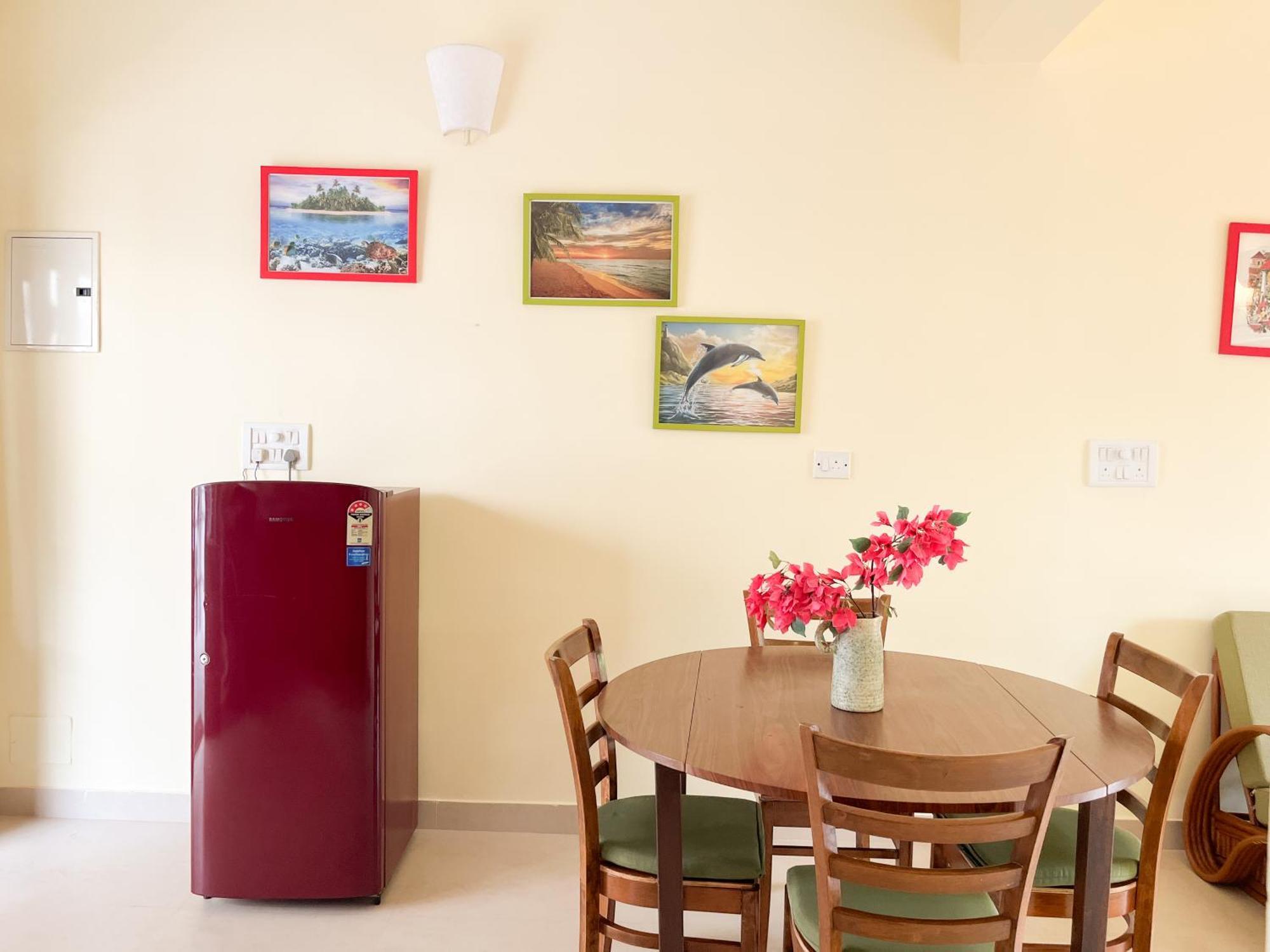 Rainforest - Casa Azure 5 Min Walk To The Beach Calangute Ruang foto